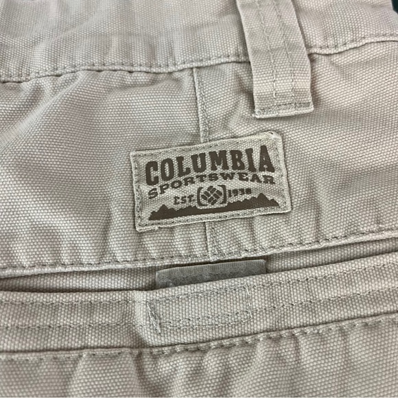 Columbia Sportswear Shorts Mens Size 32 Flat Front Pockets Khaki Cotton (467) - Picture 6 of 15